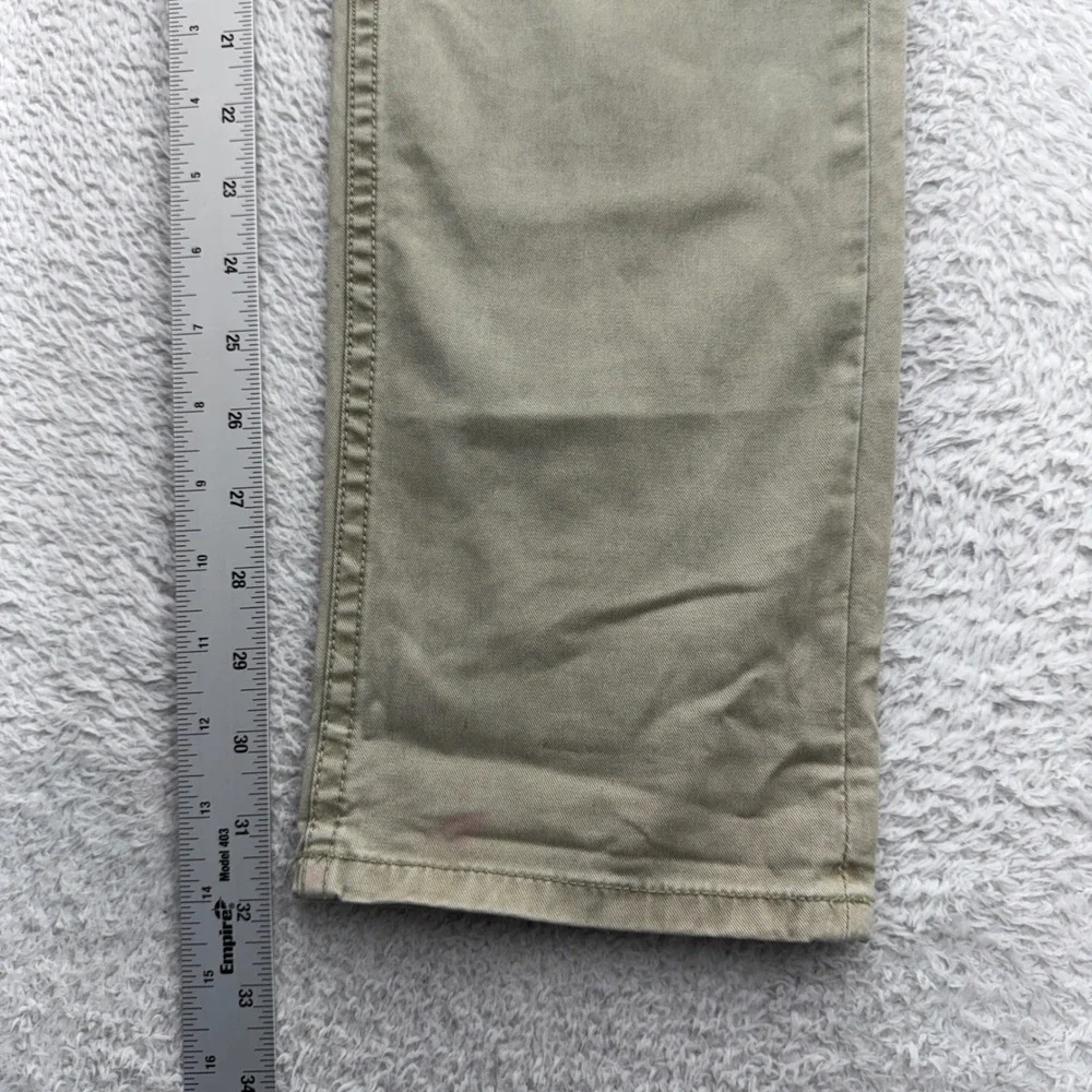 Armani Exchange J130 Skinny Fit Chino Pants Mens 31 Olive Green Stretch‎ Twill